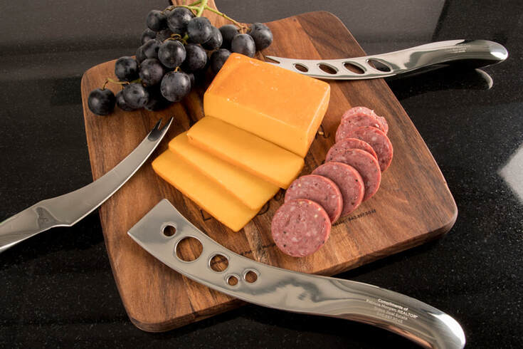 3-Piece Cheese Knife Set from LifeLong Gifts by Magnets USA